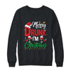 Merry Drunk Im Christmas Funny Naughty Drinking T-Shirt & Sweatshirt | Teecentury.com
