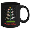 Merry Fishmas Christmas Tree Fish Funny Fishing Mug Coffee Mug | Teecentury.com