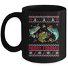 Merry Fishmas Funny Fishing Christmas Ugly Sweater Fish Xmas Mug Coffee Mug | Teecentury.com