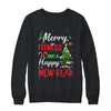 Merry Fitness Happy New Rear Workout Gym Christmas Men Women Shirt & Sweatshirt | teecentury