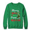 Merry Fitness Happy New Rear Workout Gym Christmas Men Women Shirt & Sweatshirt | teecentury
