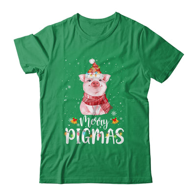 Merry Pigmas Funny Pig Christmas Pajama For Pig Lover T-Shirt & Sweatshirt | Teecentury.com