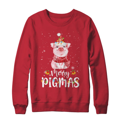 Merry Pigmas Funny Pig Christmas Pajama For Pig Lover T-Shirt & Sweatshirt | Teecentury.com