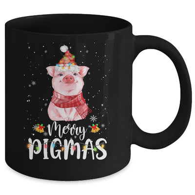 Merry Pigmas Funny Pig Christmas Pajama For Pig Lover Mug Coffee Mug | Teecentury.com