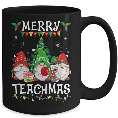 Merry Teachmas Christmas Funny Teacher Xmas Gnome Mug | teecentury