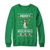 Merry Woofmas Beagle Santa Reindeer Ugly Christmas Sweater T-Shirt & Sweatshirt | Teecentury.com
