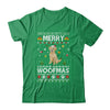 Merry Woofmas Labrador Santa Reindeer Ugly Christmas Sweater T-Shirt & Sweatshirt | Teecentury.com