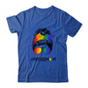 Messy Hair Bun Proud Mom LGBT Gay Pride Support LGBTQ T-Shirt & Tank Top | Teecentury.com