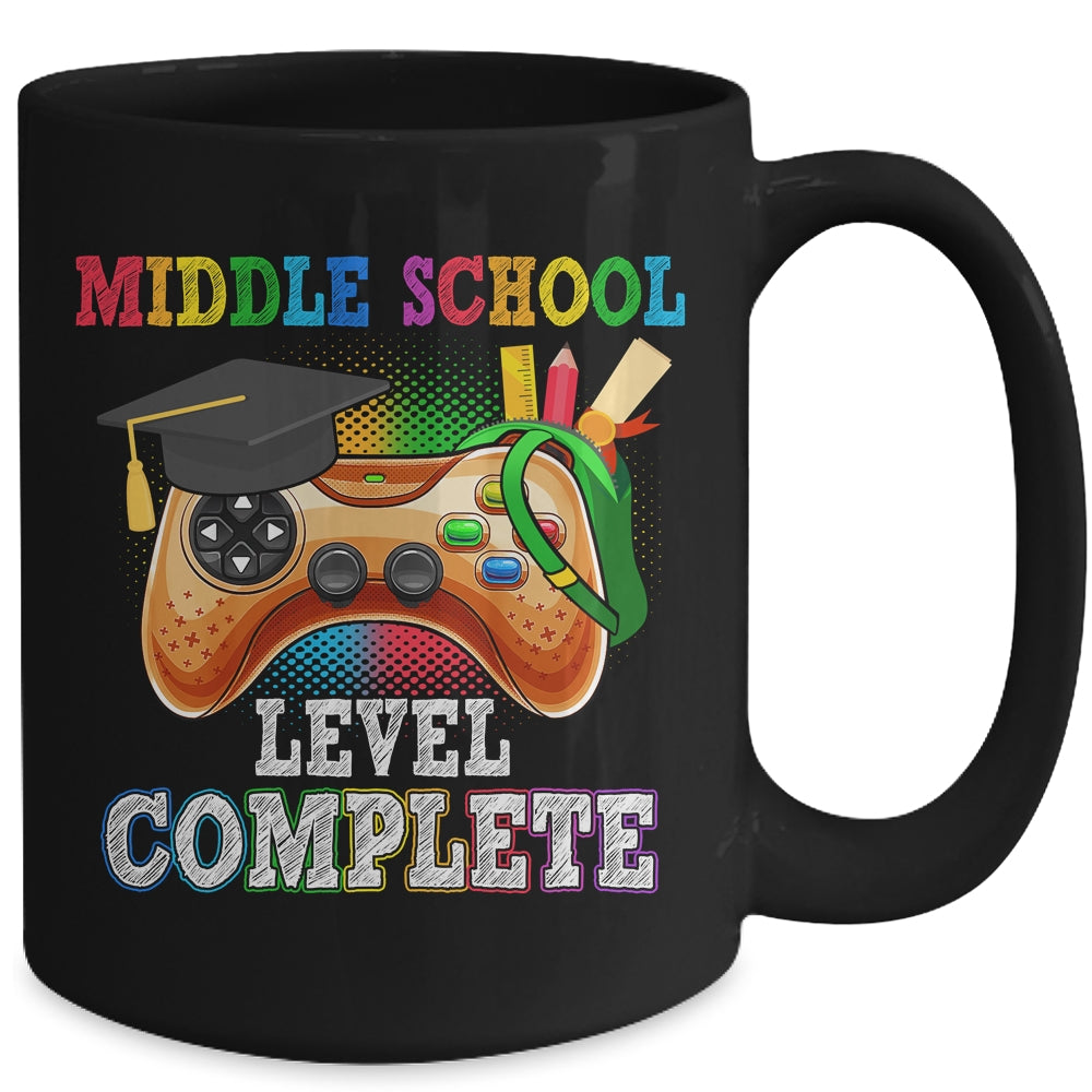 Middle School Level Complete Last Day Of School Graduation Mug | teecentury
