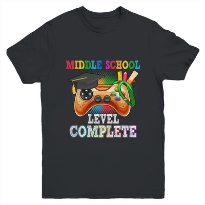 Middle School Level Complete Last Day Of School Graduation Youth Shirt | teecentury