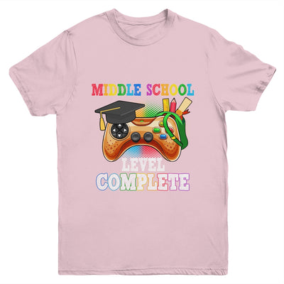 Middle School Level Complete Last Day Of School Graduation Youth Shirt | teecentury