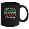 Might As Well Sleep Under The Tree Funny Christmas Family Mug Coffee Mug | Teecentury.com