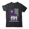 Military Kids Adult Purple US Flag Month Military Child Shirt & Hoodie | teecentury