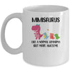 Mimisaurus Like A Normal Grandma But More Awesome Mimi Mug Coffee Mug | Teecentury.com