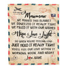 Personalized Mawmaw Blanket From Grandkids We Hugged This Blanket Mail Letter Mawmaw Birthday Mothers Day Christmas Customized Fleece Blanket Blanket | Teecentury.com