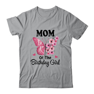 Mom 1st First Birthday Matching Family Butterfly Floral Shirt & Hoodie | teecentury