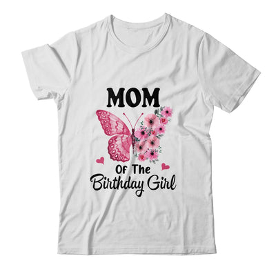 Mom 1st First Birthday Matching Family Butterfly Floral Shirt & Hoodie | teecentury