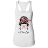 Mom Life Baseball Softball Women Mothers Day Messy Bun T-Shirt & Tank Top | Teecentury.com