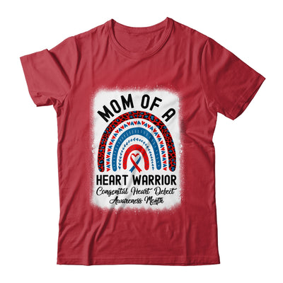 Mom Of A Warrior CHD Congenital Heart Defect Awareness Month Shirt & Hoodie | teecentury