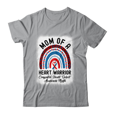 Mom Of A Warrior CHD Congenital Heart Defect Awareness Month Shirt & Hoodie | teecentury