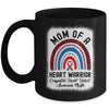 Mom Of A Warrior CHD Congenital Heart Defect Awareness Month Mug | teecentury