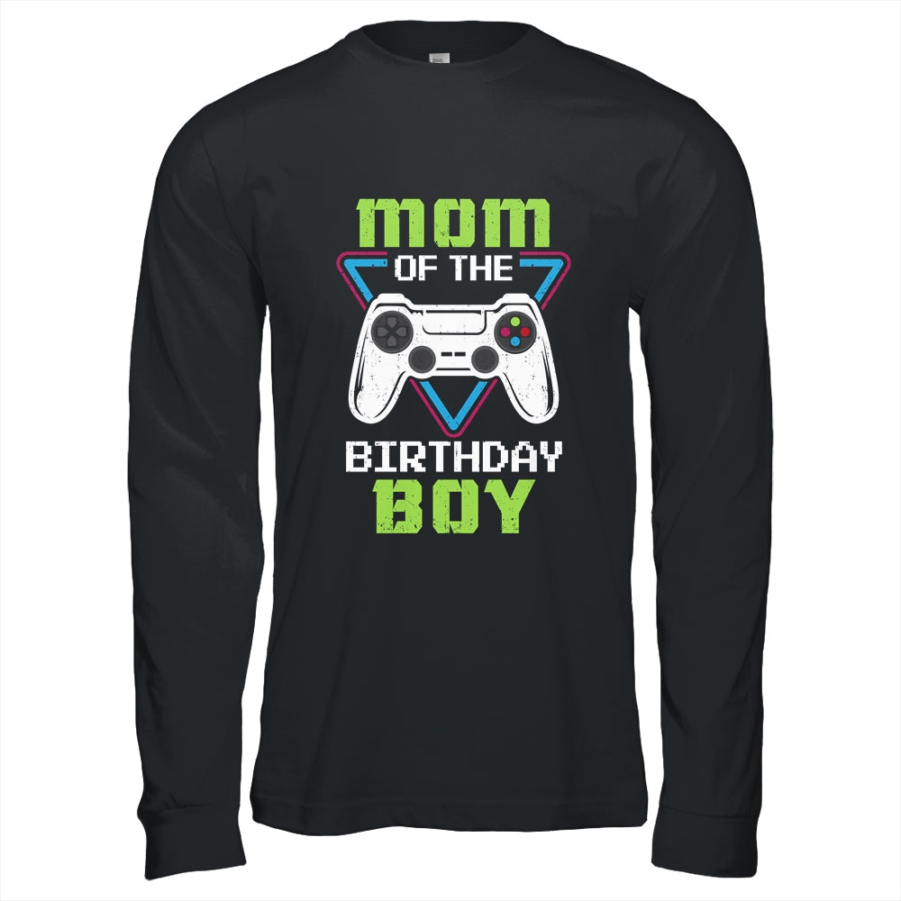Mom Of The Birthday Boy Matching Video Gamer Birthday T-Shirt & Hoodie | Teecentury.com