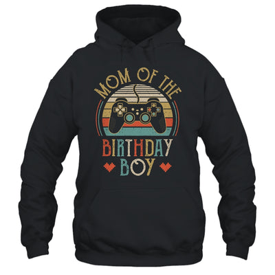 Mom Of The Birthday Boy Vintage Matching Gamer Birthday T-Shirt & Hoodie | Teecentury.com