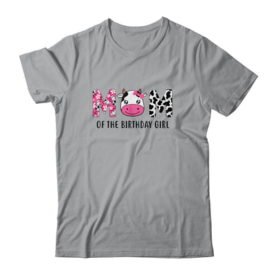 Mom Of The Birthday For Girl Cow Farm Birthday Cow Mommy 1St Shirt & Hoodie | teecentury