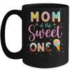 Mom Of The Sweet One Ice Cream 1st First Birthday Family Mug | teecentury