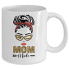 Mom mode Buffalo Red Plaid Leopard Funny Mug Coffee Mug | Teecentury.com