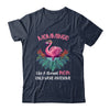 Mommingo Like An Mom Only Awesome Floral Flamingo Gift T-Shirt & Hoodie | Teecentury.com