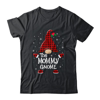 Mommy Gnome Buffalo Plaid Matching Christmas Pajama Gift T-Shirt & Sweatshirt | Teecentury.com
