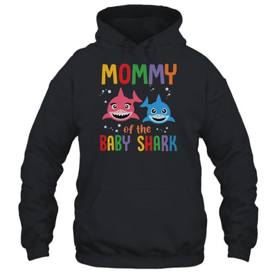 Mommy Of The Baby Shark Birthday Mommy Shark T-Shirt & Hoodie | Teecentury.com