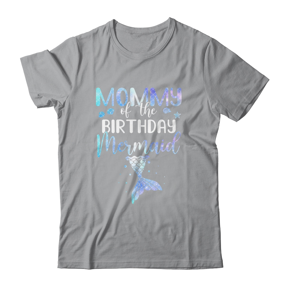 Mommy Of The Birthday Mermaid Matching Family T-Shirt & Hoodie | Teecentury.com
