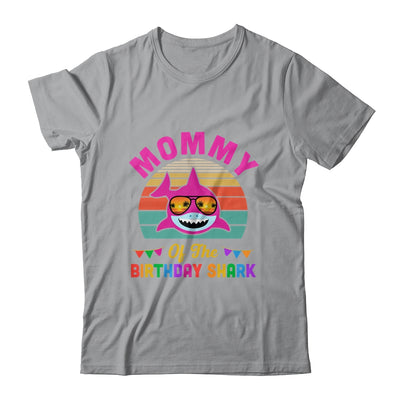 Mommy Of The Shark Birthday Mom Matching Family Shirt & Hoodie | teecentury