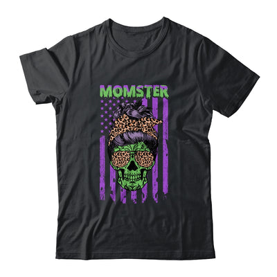 Momster Salty Skull Mom Leopard Halloween Gift Boy Kid Girl T-Shirt & Hoodie | Teecentury.com