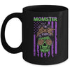 Momster Salty Skull Mom Leopard Halloween Gift Boy Kid Girl Mug Coffee Mug | Teecentury.com