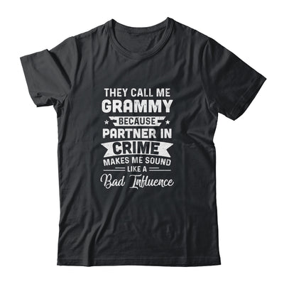 Mothers Day They Call Me Grammy Because Partner In Crime T-Shirt & Hoodie | Teecentury.com