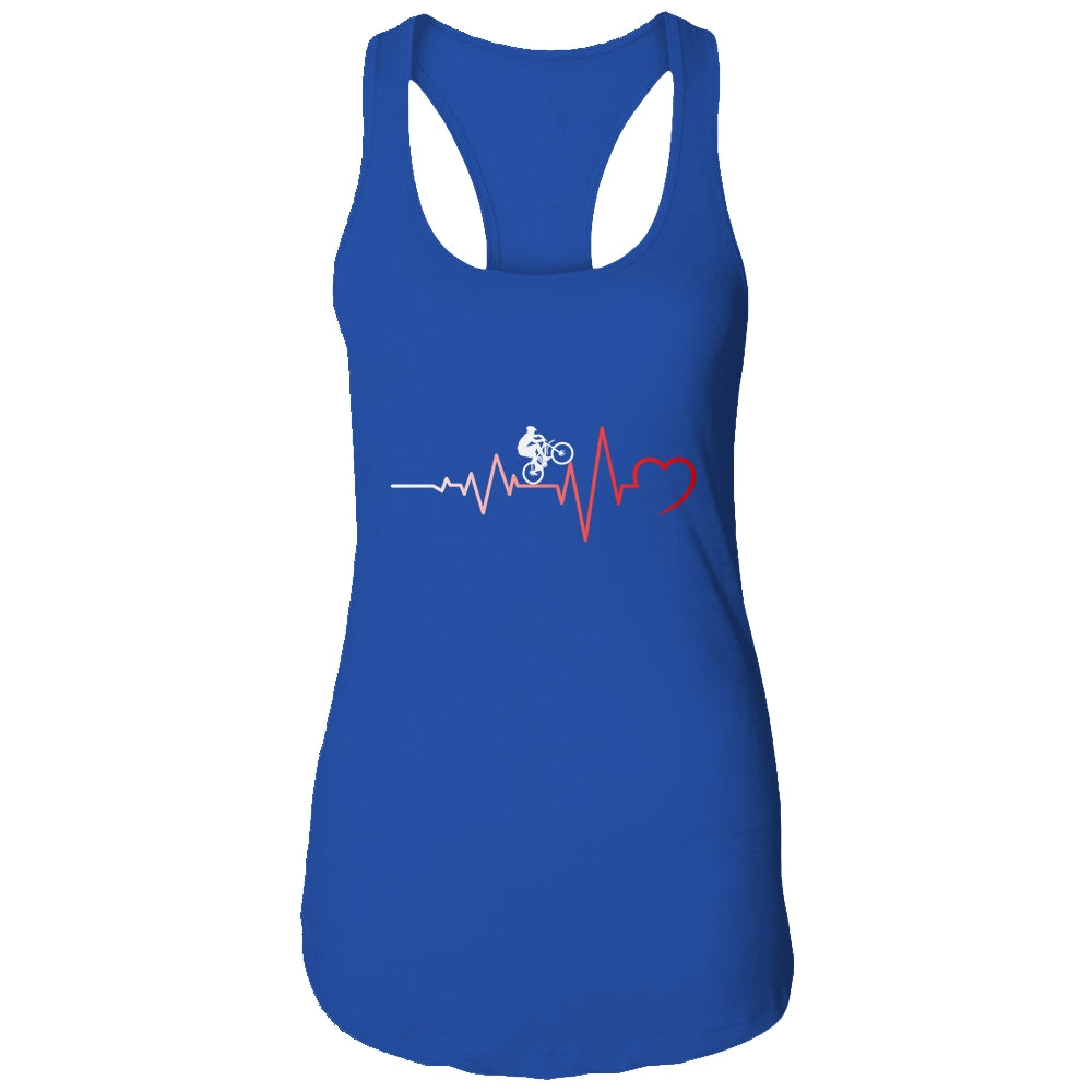 Mountain Bike Heart Pounding MTB T-Shirt & Tank Top | Teecentury.com
