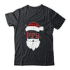 Mr And Mrs Santa Claus Couples Pajamas Christmas Red Plaid T-Shirt & Sweatshirt | Teecentury.com
