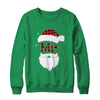 Mr And Mrs Santa Claus Pajamas Couples Christmas Red Plaid T-Shirt & Sweatshirt | Teecentury.com