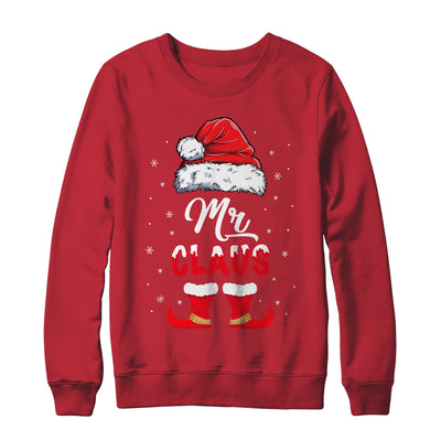 Mr Claus Elf Matching Christmas Pajamas Santa Santa Hat T-Shirt & Sweatshirt | Teecentury.com