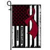 Multiple Myeloma Awareness America Flag Burgundy Ribbon Flag | Teecentury.com