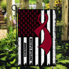 Multiple Myeloma Awareness America Flag Burgundy Ribbon Flag | Teecentury.com
