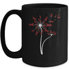 Multiple Myeloma Awareness Dandelion Burgundy Ribbon Mug Coffee Mug | Teecentury.com