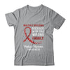Multiple Myeloma Awareness Messed With The Wrong Family Support T-Shirt & Hoodie | Teecentury.com