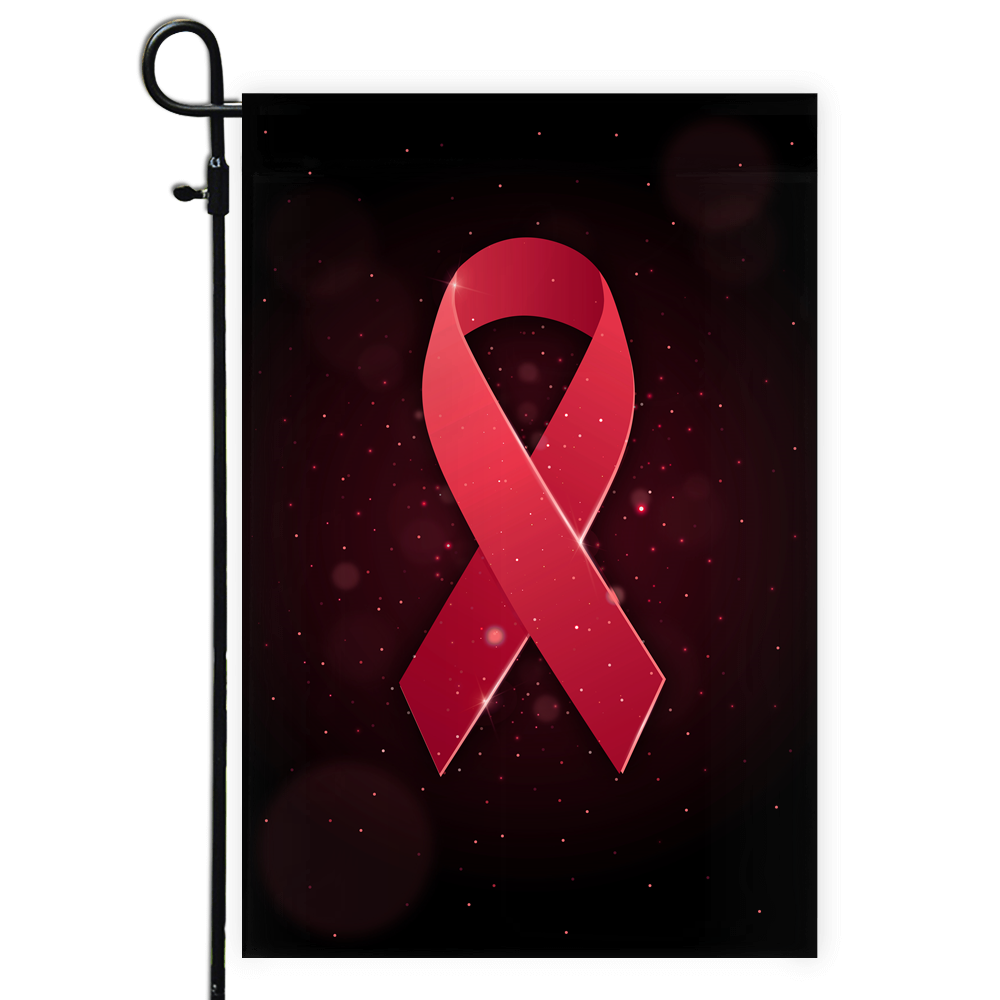Multiple Myeloma Brain Aneurysm Awareness Flag Burgundy Ribbon Flag | Teecentury.com