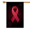 Multiple Myeloma Brain Aneurysm Awareness Flag Burgundy Ribbon Flag | Teecentury.com