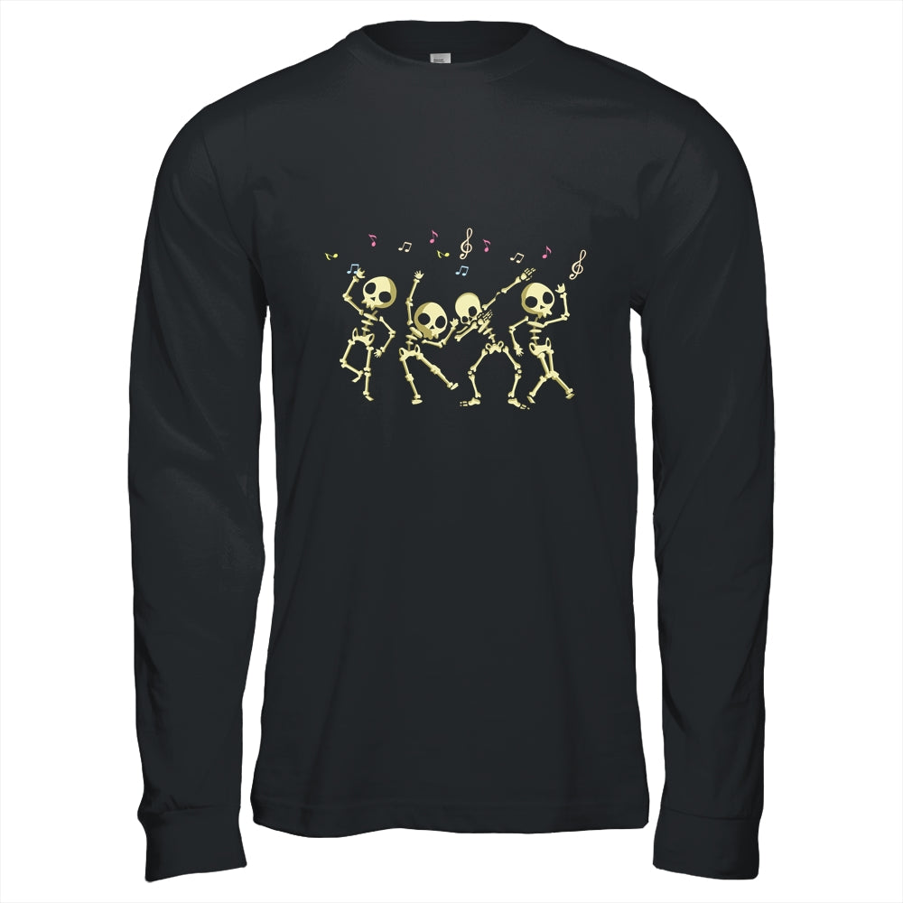Music Skeleton Dance Dancing Halloween For Men Women T-Shirt & Hoodie | Teecentury.com