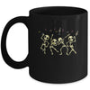 Music Skeleton Dance Dancing Halloween For Men Women Mug Coffee Mug | Teecentury.com